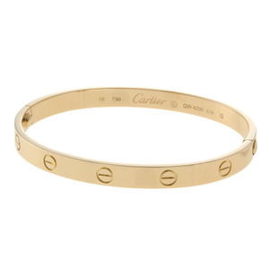 Cartier Love Bracelet Bangle Pink Gold
